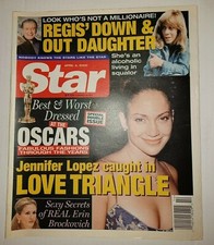 Star tabloid April 4 2000 Regis Philbin Lisa Marie Presley Christina Aguilera