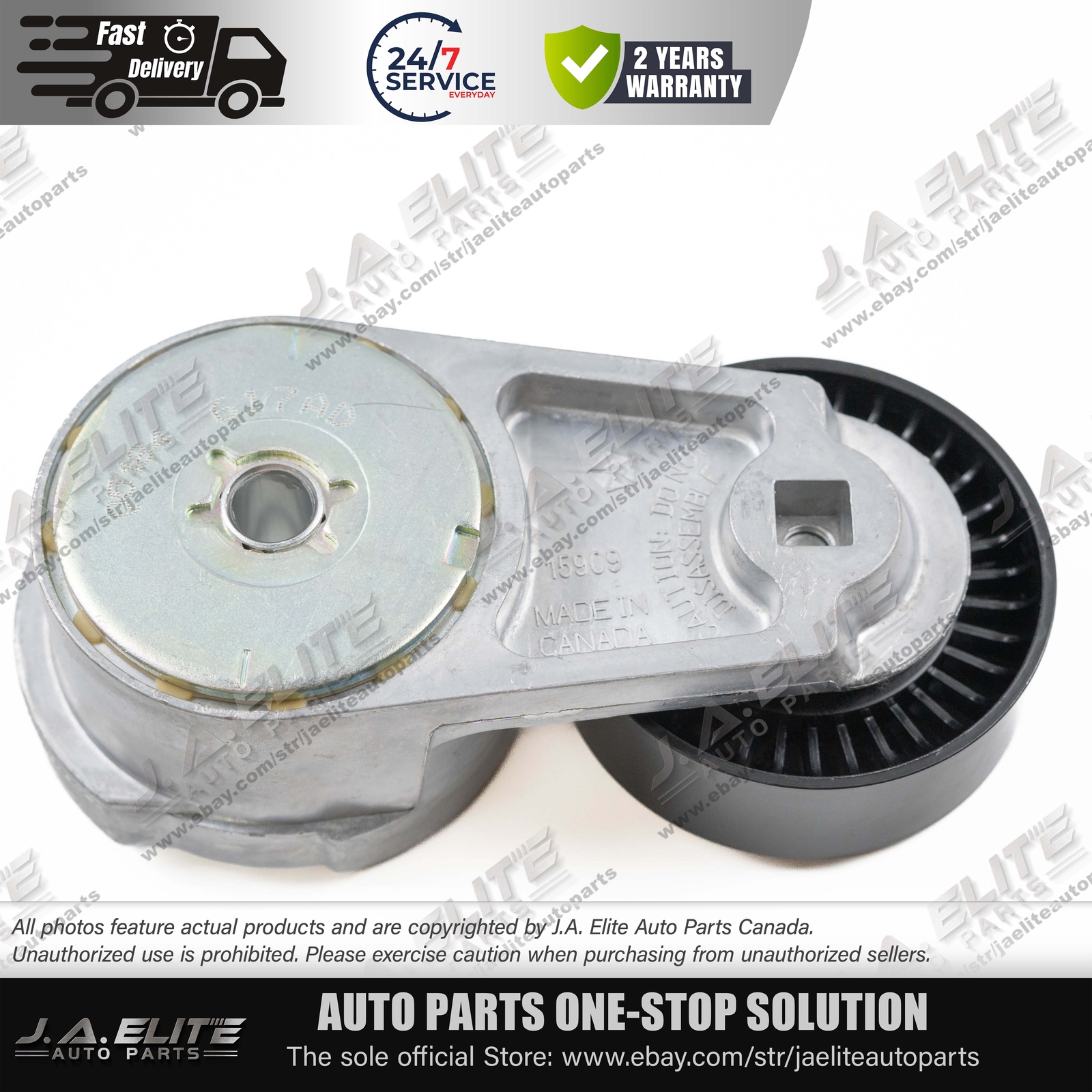Genuine Drive Belt Tensioner fits Maserati Ghibli Levante Quattroporte 278940