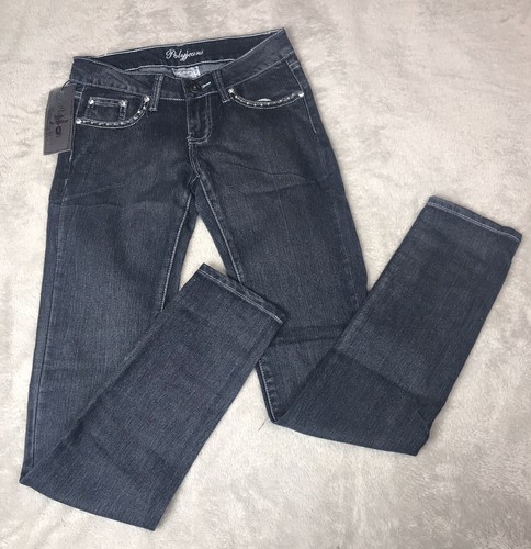 Polyjeans Women's Low Rise Skinny Jeans 