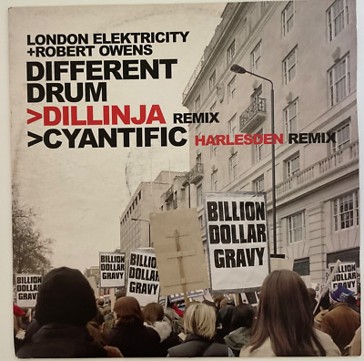 London Elektricity & Robert Owens - Diffrent Drum rmx / Cyantific - Hospital Rec