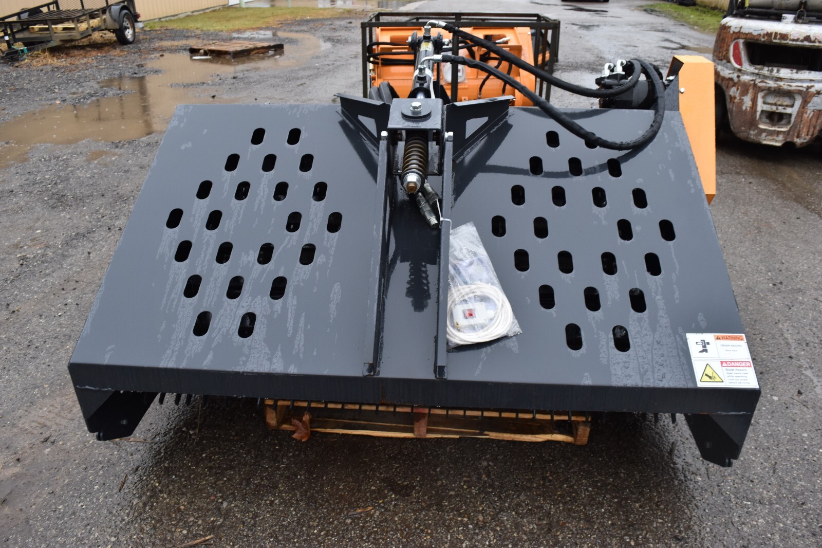 New LandHonor Landscape Rock Rake bobcat cat Skid steer Attachment FREE