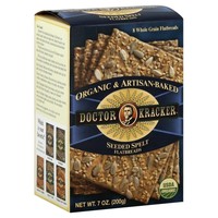 Dr Kracker Seeded Spelt Organic Crispbreads, Boxes - 7 Oz (pack 6) Dr Kracker Seeded Spelt Organic Crispbreads, Boxes - 7 Oz (pack 6)