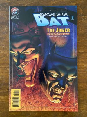 BATMAN: SHADOW OF THE BAT #37 (DC, 1992)VF/+ Joker