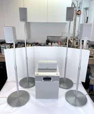 Sony SS-MSP2 Surround Stereo Speakers Set w/ Stands + SA-WMSP4 Subwoofer