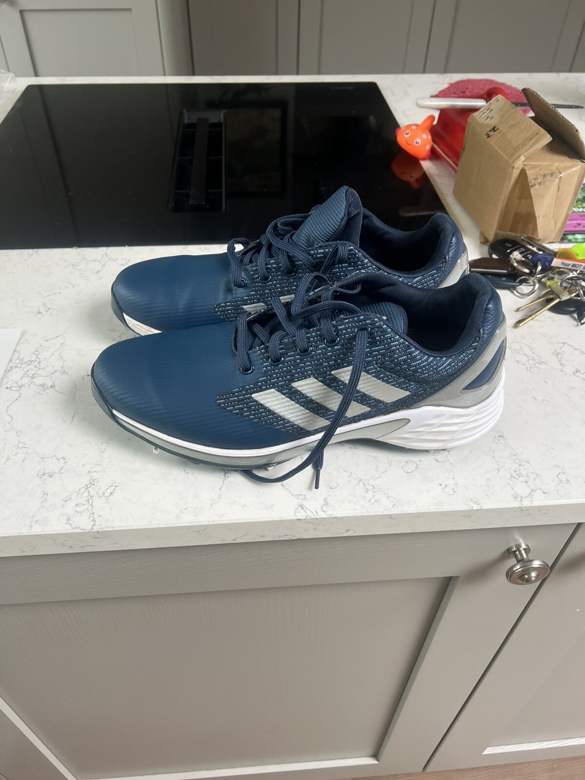 adidas golf shoes, Size 10 ,ZG21.. Spikes/waterproof/ eBay