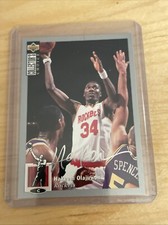 1994-95 Upper Deck Collector's Choice Silver Signature #34 Hakeem Olajuwon
