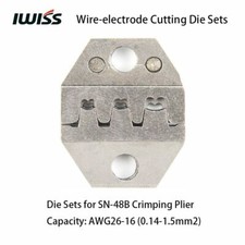 IWISS Wire-electrode Cutting Die Sets for SN-48B Ratchet Crimping Plier Crimper