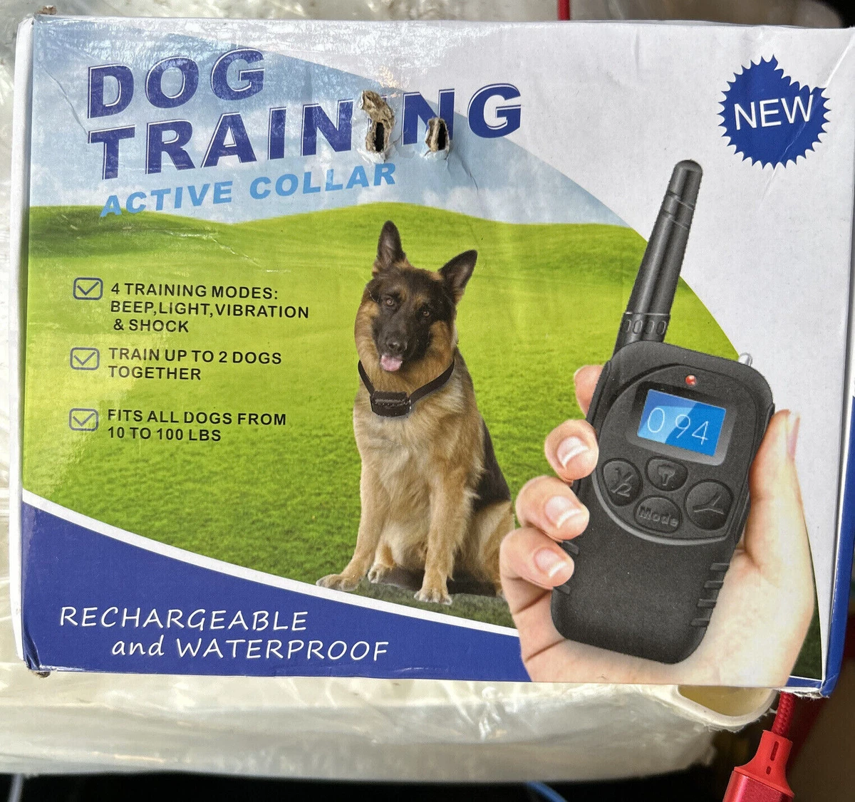 Dog training top active collar