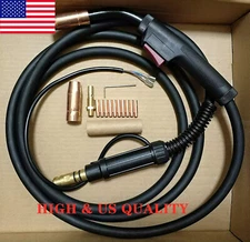 MIG WELDING GUN &TORCH 10' 150AMP fits Lincoln MIG Pak 10/15 , Pro 100/150