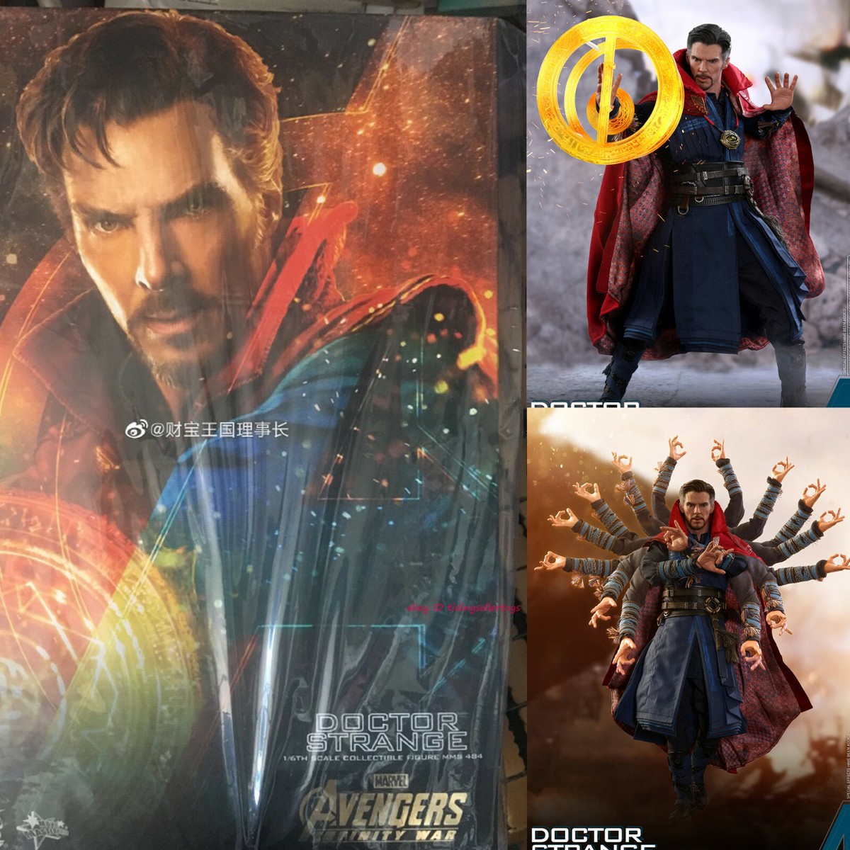 Doctor Strange アベンジャーズ インフィニティ・ウォー新品 HOTTOYS HT Avengers 3 Infinite War Dr. Strange 2.0 1/6 Action