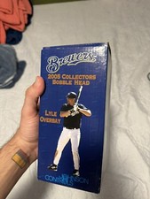 2005 LYLE OVERBAY Milwaukee Brewers Bobblehead SGA