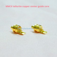 MMCX Connector TiCu Center Pin Ultra-Low Resistance Superconductive Audio Accs