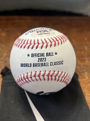 Paul Goldschmidt Signed 2023 WBC Baseball PSA DNA Coa Cardinals