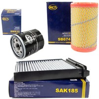 Inspektionspaket Filterset Sct FüR Renault Twingo Ii 1.2 CN0 43 Kw 58 Ps