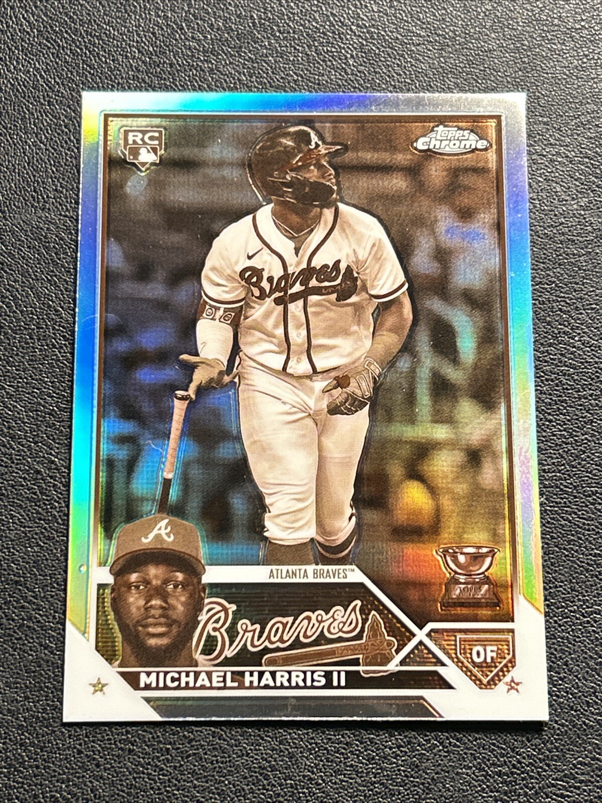 2023 Topps Chrome MICHAEL HARRIS II RC Sepia Refractor #79