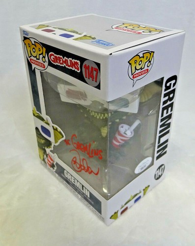 MARK DODSON SIGNED GREMLINS GREMLIN FUNKO POP 1147 JSA AUTOGRAPH CERT - Picture 8 of 9