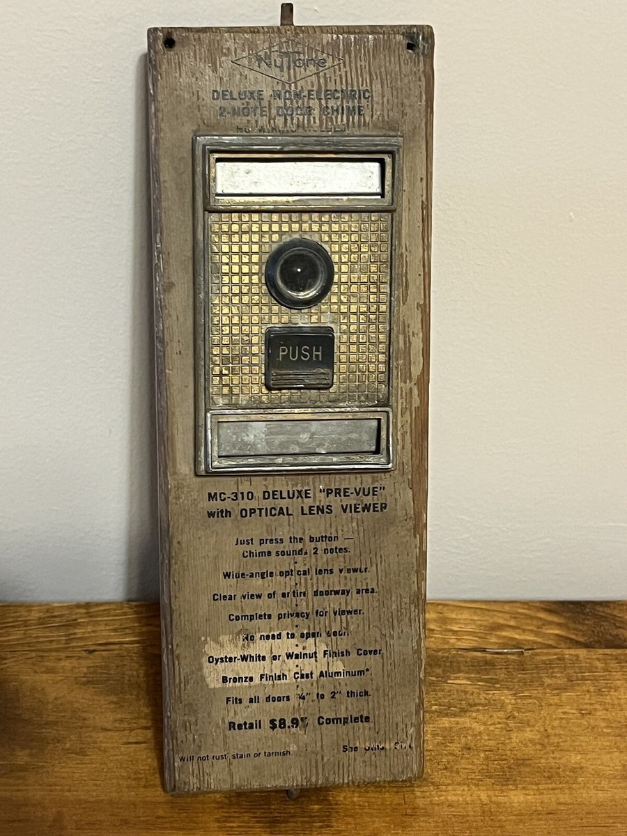 A MID-CENTURY FRIEDLAND WESTMINSTER MARK II 8 NOTE DOOR CHIME. Vintage & Designer Fashion