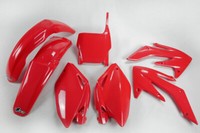 Kunststoffverkleidung Kit Honda CRF 250 R 2004 - 2005 Rot Ufo Plast