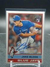 2025 Topps Heritage Jake Bloss AUTO Blue Jays