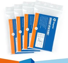 Emergency Blankets Mylar Thermal Blankets for Survival and Protection Solar