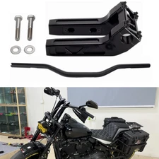 1-1/8" Handlebar & Riser for Harley Dyna Softail Low Rider Street Bob Fat Bob