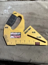 Sears Craftsman Guide Master Table Saw Push Shoe 932190, Yellow Center Finder