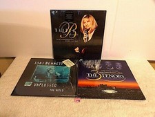 140 Lot 3 Concert Laserdisc/Barbra Streisand/Tony Bennett Unplugged/The 3 Tenors