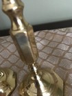 2 BRAND NEW BRASS VINTAGE CANDLESTICKS — photo 5