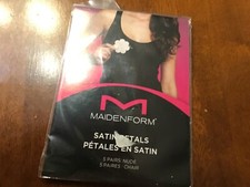 Maidenform stain petals 5 pair nude new package