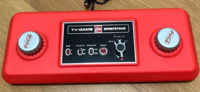COCA COLA SPORTSTRON TV Game S3300 PING PONG Console 1977 japan