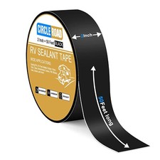 Butyl Sealant Waterproof Tape, RV Roof Tape Black 2 Inch X 50 Feet RV Repair NEW