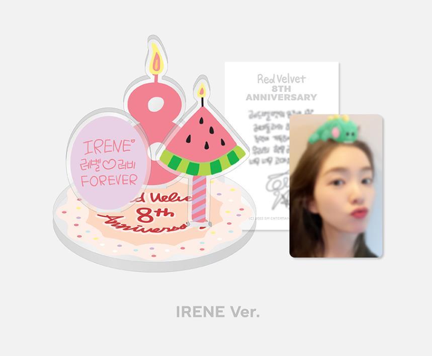 RED VELVET 8th Anniversary OFFICIAL MD GOODS Acrylic Stand & AR