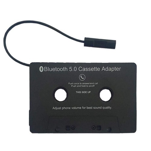 Bluetooth 5.0 Car Audio Stereo Sound Cassette Tape Adapter MP3 Hand-Free Aux 6b - Afbeelding 2 van 8