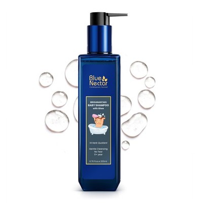 Baby Shampoo for Kids with Natural Ghee | No Tear Formula | Natural Baby Care...