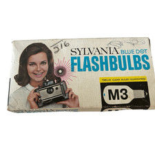 Sylvania Blue Dot Mixed Lot M2/M3 Flashbulbs Box Of 11
