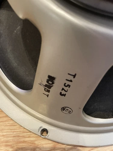 CELESTION 1971 G12S T1523 Speaker Original Spec Fitted With Wizzer Cone. - Picture 10 of 16