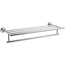 Kohler K-13448-CP Coralis Hotelier Towel Bar Polished Chrome