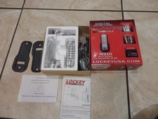 Lockey M-210-SN-EZ Mechanical Keyless Deadbolt Ez Mount Plate Lock -