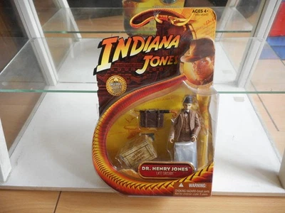 Hasbro 2008 Indiana Jones Dr. Henry Jones Last Crusade sous blister - Photo 1/2