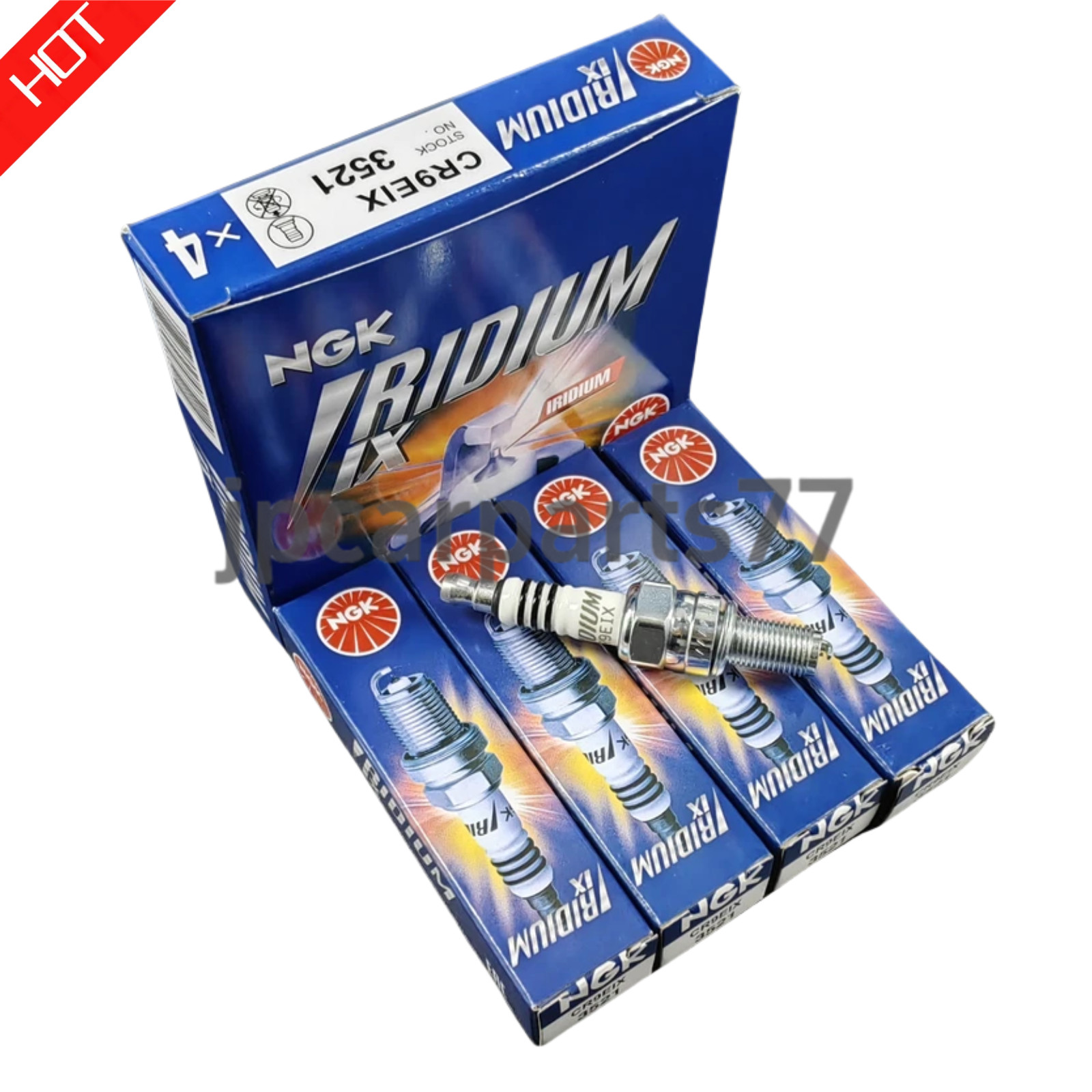 New 4X CR9EIX NGK Iridium IX Spark Plug For SUZUKI GSXR Motorcycle Tune Up Kit