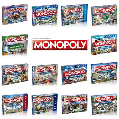 Worcester Monopoly Regional Editions - Brandneu 2025 * BRANDNEU VERSIEGELT