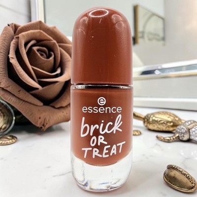 Essence Gel Nail Colour Nagellack 59 BRICK OR TREAT Vegan Naildesign GEL LACK