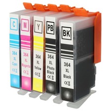 5 Cartouches d'imprimante Multicouleur pour HP Officejet 6500A Plus e-All-in-one