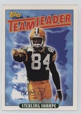 1993 Topps Sterling Sharpe #175 gp1