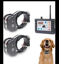 Intelligent 2-in-1 Dog Training & Outdoor Wireless Fence System 2 Collar