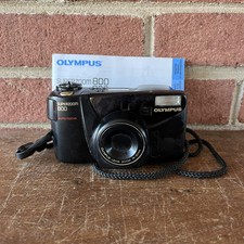 Olympus Superzoom 800 38-80mm Auto Focus Point Shoot Film Camera NOT TESTED