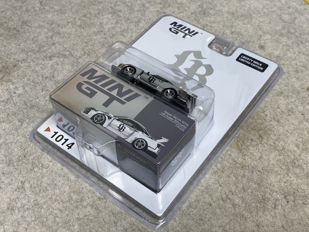 MiniGT LBWK Nissan SILVIA (S15) LB-Super Silhouette Chrome TASKL25