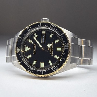 Citizen Promaster Automatic Diver Men s 41mm Watch Stainless Day Date NY0125-83E