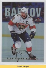 2021-22 Upper Deck Fleer Ultra Rainbow Foil Aleksander Barkov #10 READ 19pt