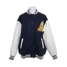 Divided by H&M, Collegejacke, Herren, Größe: S, Blau/Weiß #OG1